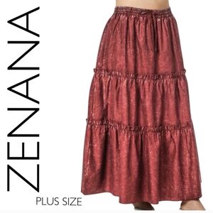 249:  ZENANA PLUS SIZE NEW SKIRT